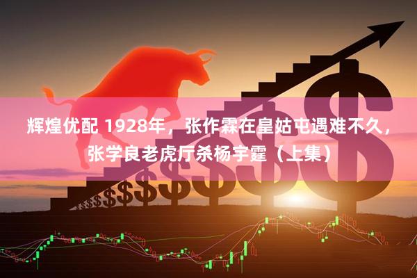 辉煌优配 1928年，张作霖在皇姑屯遇难不久，张学良老虎厅杀杨宇霆（上集）